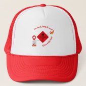 No Rush Keep It Cool Trucker キャップ (正面)