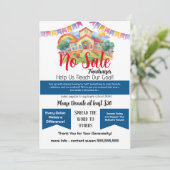 No SALE資金調達者学校イベント 招待状 (スタンド正面)