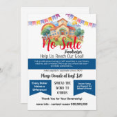 No SALE資金調達者学校イベント 招待状 (正面/裏面)