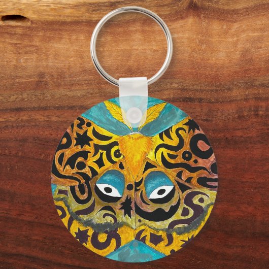 No Seeing Moth キーホルダー (裏面)