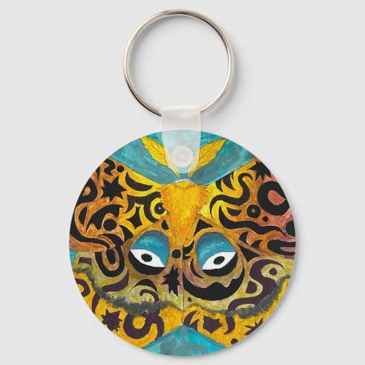 No Seeing Moth キーホルダー (裏面)