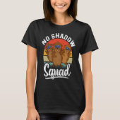 No Shadow Squad Groundhog American Flag  Groundhog Tシャツ (正面)