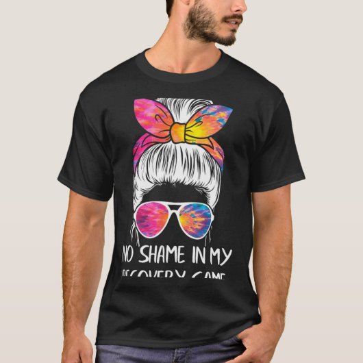 No Shame In My Recovery Game Sobriety Aa Na Anni T Tシャツ (正面)