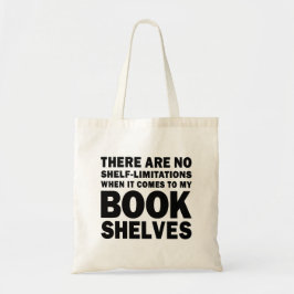 No Shelf-Limitations Bookish Lover トートバッグ