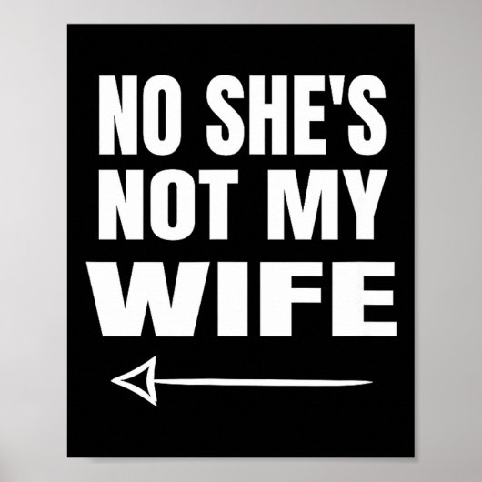 No She's Not My Wife Identity Not With Him  ポスター (正面)