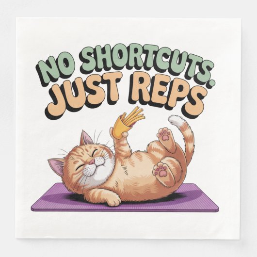 No Shortcuts. Just Reps (正面)