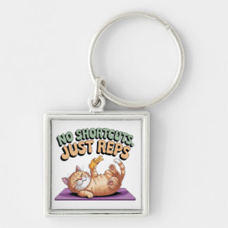 No Shortcuts. Just Reps キーホルダー