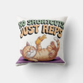 No Shortcuts. Just Reps クッション (裏面)