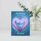 No Shrip on Loveポストカード ポストカード (スタンド正面)