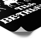 No Sleep Till Bethlehem Funny Three Wise Men Kings ポスター (角)