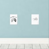 No Smokin Life Wall Art – Anti-Smoking Poster for (ウッドフロア)