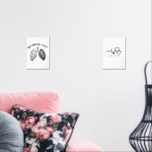 No Smokin Life Wall Art – Anti-Smoking Poster for (リビング)