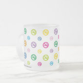 No smoking_frost mag_w フロストグラスマグカップ (正面左)