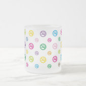 No smoking_frost mag_w フロストグラスマグカップ (中央)