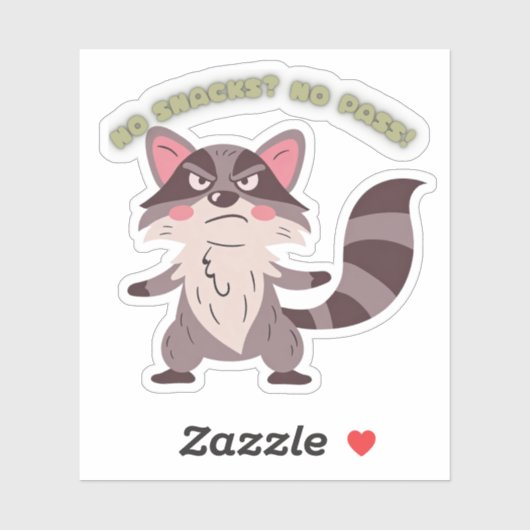 NO SNACKS? NO PASS! シール (シート)