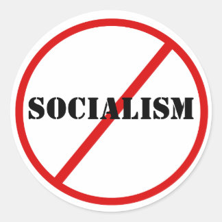 NO SOCIALISM – ステッカー