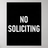 No Soliciting, Funny, Jokes, Sarcastic  ポスター (正面)