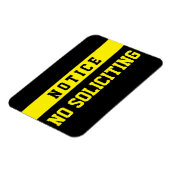 No Soliciting [Magnet] マグネット (左側)