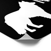 No Soliciting See Dog For Details Alaskan Malamute ポスター (角)