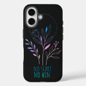 No Start - No Win (mostly black) Case-Mate iPhoneケース (裏面)