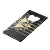 NO STEPガッドスデンのスネーク航空機アメリカ国旗 クレジットカード栓抜き (裏面アングル)