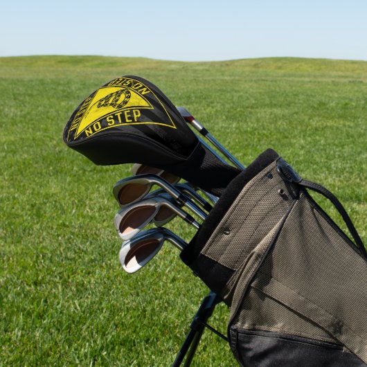 NO STEPガッドスデンのスネーク航空機アメリカ国旗 ゴルフヘッドカバー (インサイチュ)