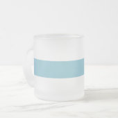 "NO STOCK"mug フロストグラスマグカップ (正面左)