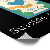 No Story Should End Too Soon自殺認識度1 ポスター (角)