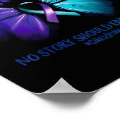 No Story Should End Too Soon Suicide Awareness But ポスター (角)