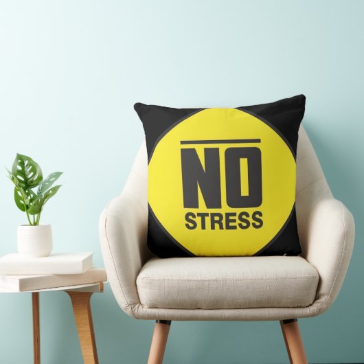 No Stress Throw Pillow クッション (椅子)