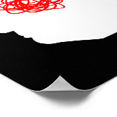 No Strings Attached Funny Sarcastic Saying Adult H ポスター (角)