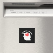 No Strings Attached Funny Sarcastic Saying Adult H マグネット (インサイチュ (食洗機))