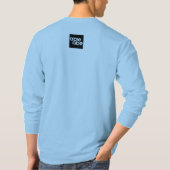 NO STYLIST ダブルパープルエンブレム ロングスリーブTシャツ Tシャツ (裏面)