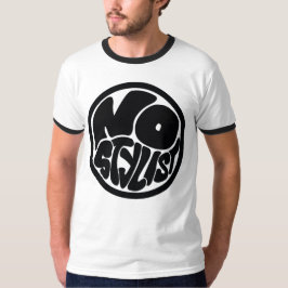 NO STYLIST 黒エンブレム リンガーTシャツ Tシャツ