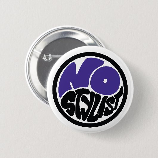 NO STYLIST double purp emblem Button 缶バッジ (正面&裏面)
