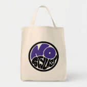 NO STYLIST double purp emblem grocery Tote Bag トートバッグ (正面)