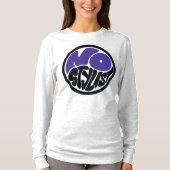 NO STYLIST double purp emblem long sleeve T-Shirt Tシャツ (正面)