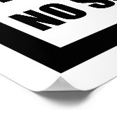 No Subluxation Zoneポスター ポスター (角)