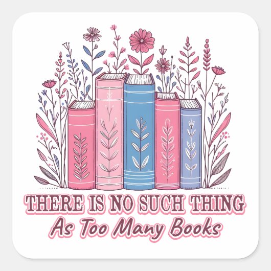 No Such Thing As.... スクエアシール (正面)