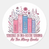 No Such Thing As....  ラウンドシール (正面)