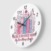 No Such Thing As.... ラージ壁時計 (傾斜)