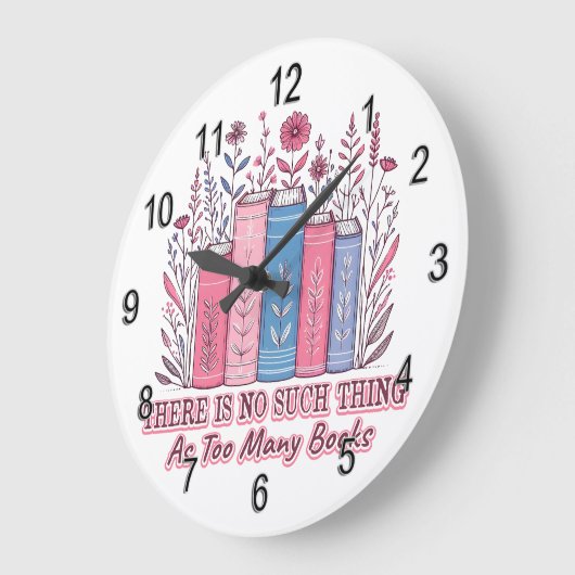 No Such Thing As.... ラージ壁時計 (傾斜)