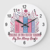 No Such Thing As.... ラージ壁時計 (正面)