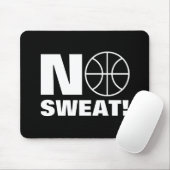 No sweat sports mouse pad for basketball player マウスパッド (マウス)