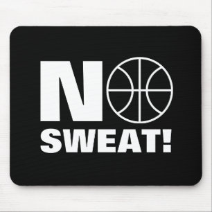 No sweat sports mouse pad for basketball player マウスパッド