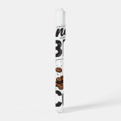 No Talkie Before Coffee – Funny Retro Coffee Lover iPhoneケース (右側面)