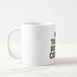 No Talkie Before Coffee Mug コーヒーマグカップ