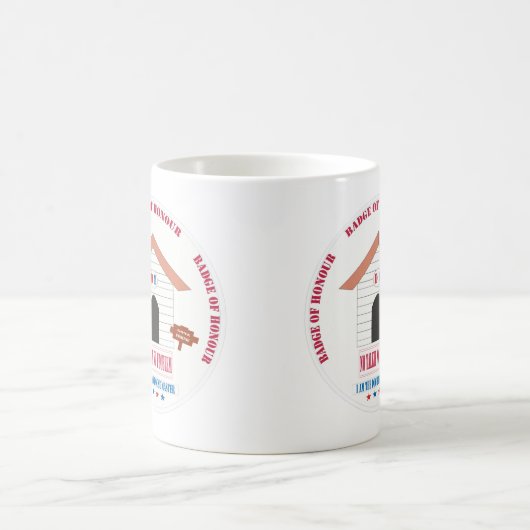 No Talkie No Problem Doghhouse MasterClassic Mug コーヒーマグカップ (中央)