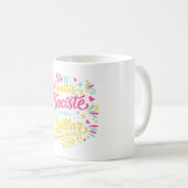 No te limites naciste para brillar コーヒーマグカップ (正面右)