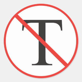 No Teaパーティー ラウンドシール